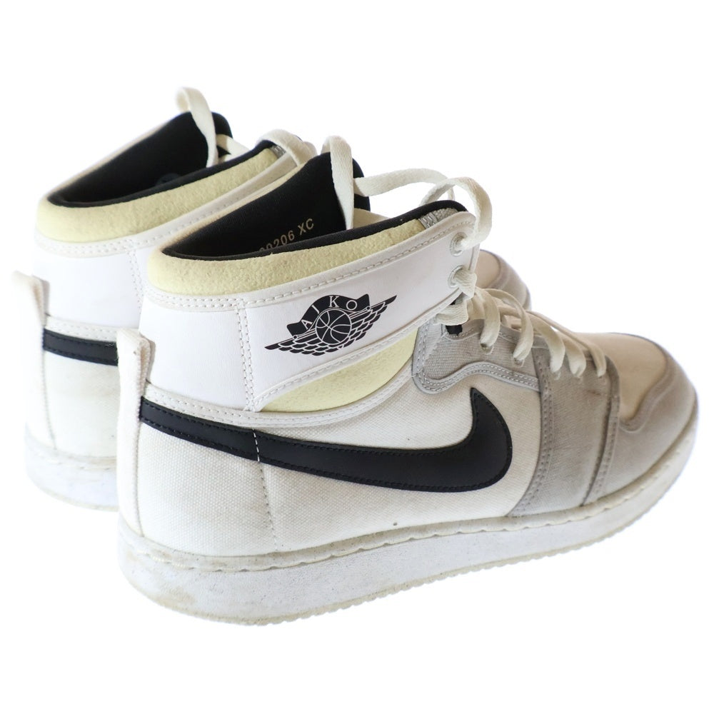 NIKE(ナイキ) AIR JORDAN 1 KO GREY FOG エアジョーダン1 ハイカットスニーカー グレー/ホワイト US10.5/28.5cm DO5047-100