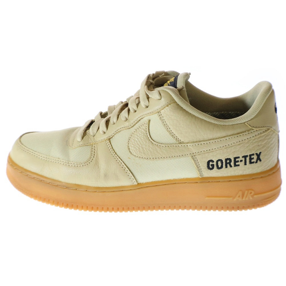 NIKE(ナイキ) AIR FORCE 1 LOW GORE TEX TEAM GOLD エアフォース 1 ゴアテックス チーム ゴールド レースアップ ローカット スニーカー イエロー US10.5/28.5cm CK2630-700