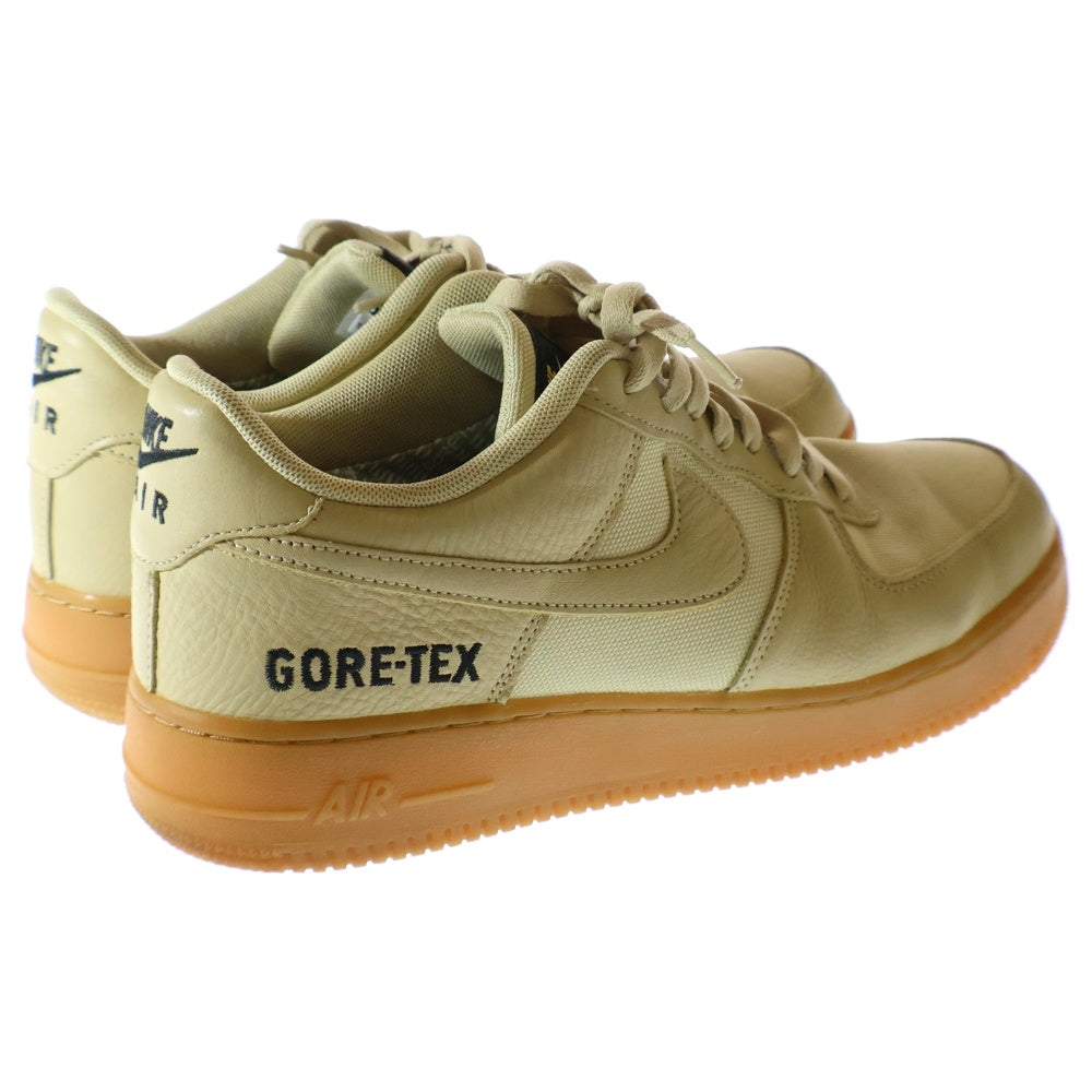 NIKE(ナイキ) AIR FORCE 1 LOW GORE TEX TEAM GOLD エアフォース 1 ゴアテックス チーム ゴールド レースアップ ローカット スニーカー イエロー US10.5/28.5cm CK2630-700