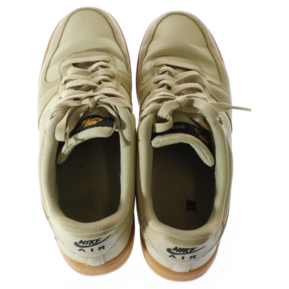 NIKE(ナイキ) AIR FORCE 1 LOW GORE TEX TEAM GOLD エアフォース 1 ゴアテックス チーム ゴールド レースアップ ローカット スニーカー イエロー US10.5/28.5cm CK2630-700