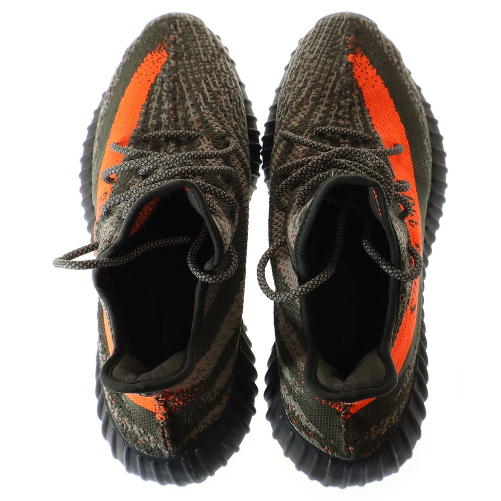adidas(アディダス) YEEZY BOOST 350 V2 CARBON BELUGA イージーブースト 350 V2 カーボン ベルーガ レースアップ ローカット スニーカー グレー/オレンジ US11.5/28.5cm HQ7045