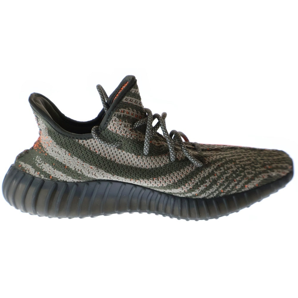 adidas(アディダス) YEEZY BOOST 350 V2 CARBON BELUGA イージーブースト 350 V2 カーボン ベルーガ レースアップ ローカット スニーカー グレー/オレンジ US11.5/28.5cm HQ7045
