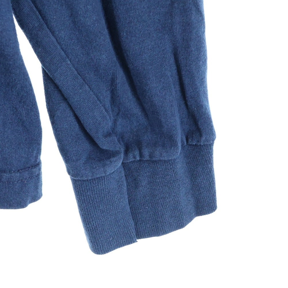 VINTAGE(ヴィンテージ) 90~00S VINTAGE WU WEAR WU TANG CLAN ヴィンテージ ウータン クラン ロゴデザイン クルーネック カットソー 長袖Tシャツ ネイビー