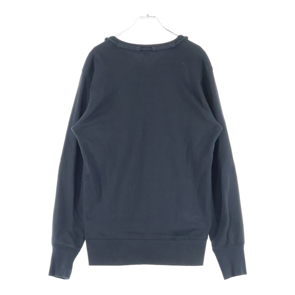 Y-3(ワイスリー) BRND FT SWEAT Vネック スウェット トレーナー ブラック BS3485