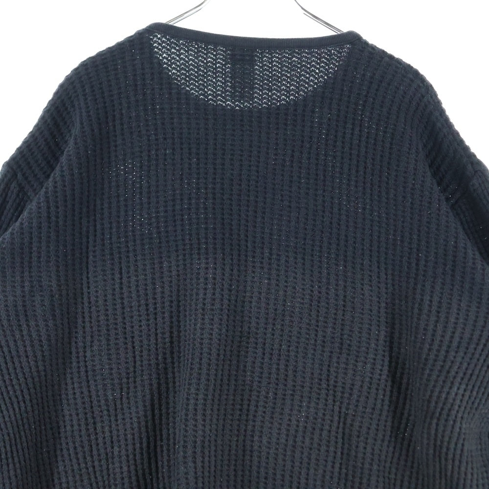 NO BRAND(ノーブランド) TIEASY AUSENTIC CLASSIC 長袖 サーマル Tシャツ ブラック