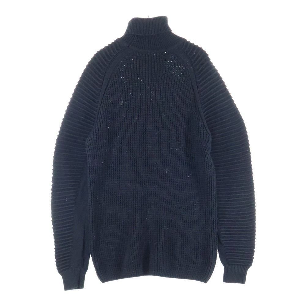 G-STAR RAW(ジースターロウ) SUZAKI TURTLE KNIT L/S スザキタートルネック 長袖ニット セーター ブラック D07682
