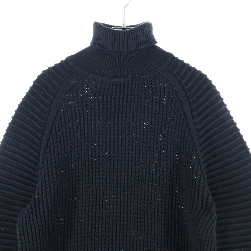 G-STAR RAW(ジースターロウ) SUZAKI TURTLE KNIT L/S スザキタートルネック 長袖ニット セーター ブラック D07682