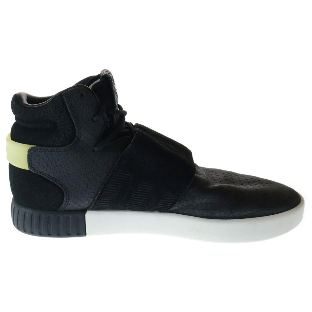 adidas(アディダス) TUBULAR INVADER STRAP チュブラー インベーダー ストラップ ハイカットスニーカー ブラック US9.5/27.5cm BY3636