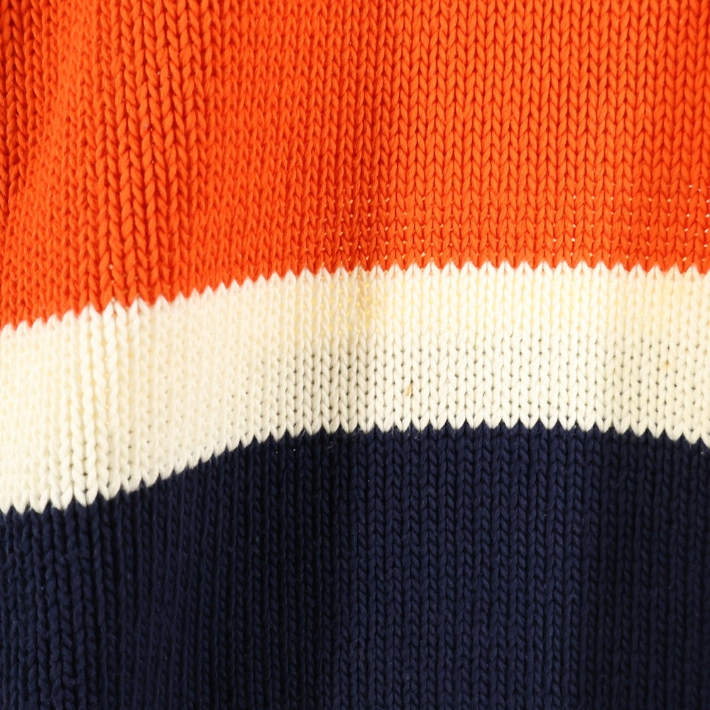POLO RALPH LAUREN(ポロラルフローレン) マルチボーダーデザイン クルーネック ニット セーター マルチ
