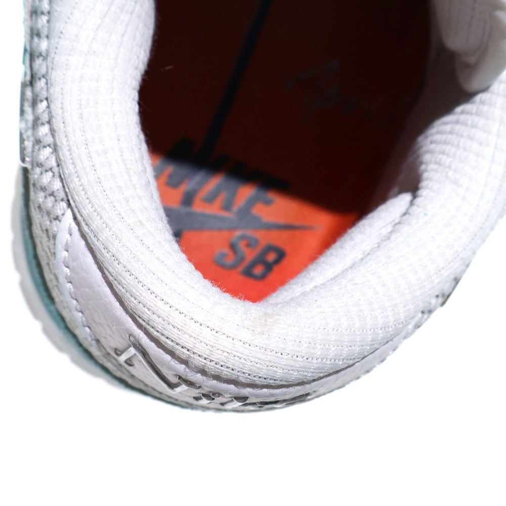 NIKE SB(ナイキエスビー) ×APRIL SKATEBOARDS DUNK LOW エイプリルスケートボード ダンク ローカットスニーカー ブルー/ホワイト US10/27cm FD2562-400