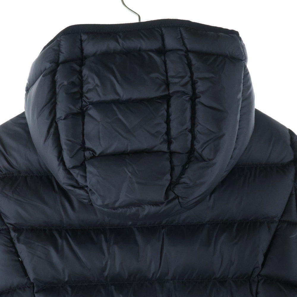 MONCLER(モンクレール) 23AW HIRMA ナイロン フーデッド ダウンジャケット ロングコート ブラック レディース I20931C00022