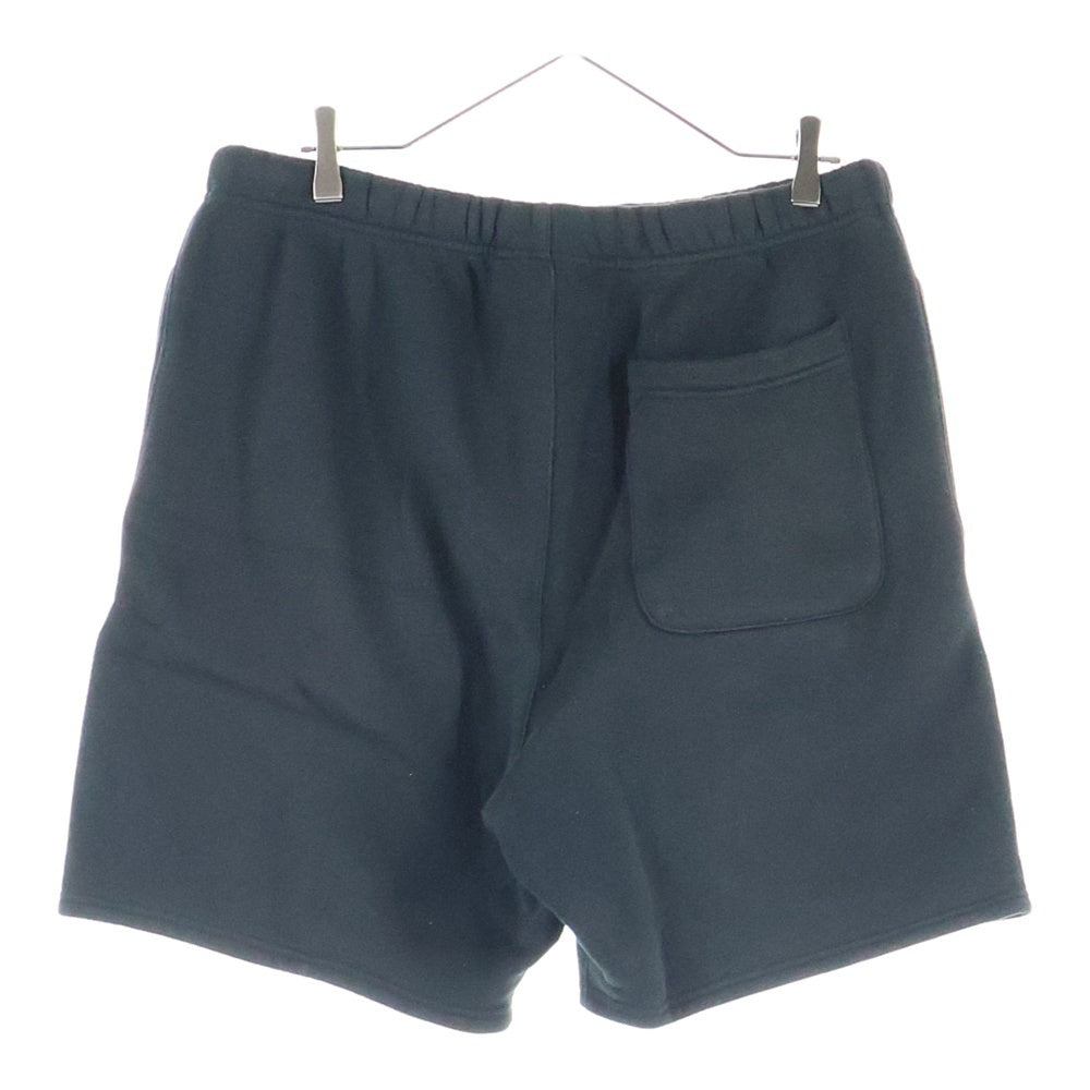 FEAR OF GOD ESSENTIALS(フィアオブゴッド エッセンシャルズ) フロントロゴ スウェットハーフパンツ ショーツ ブラック