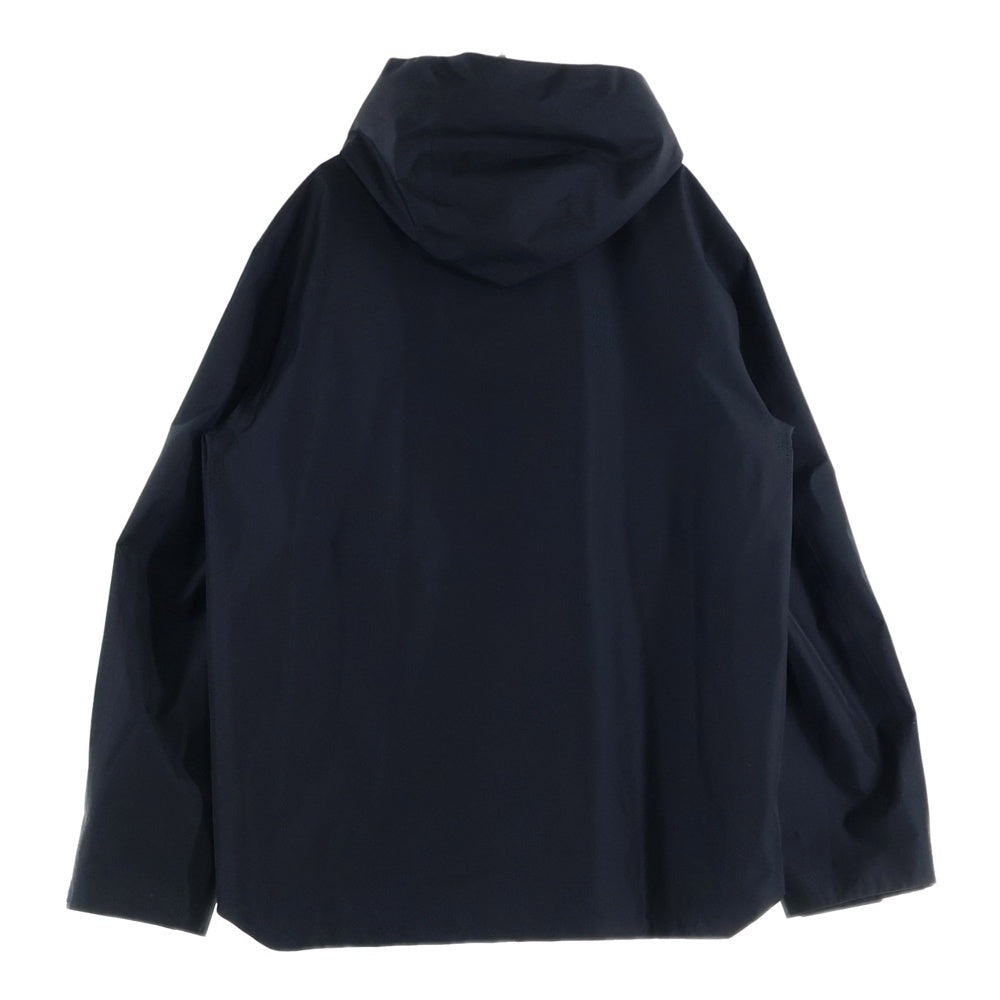 PRADA(プラダ) Extreme-Tex ウィンドブレーカー リサイクルポリエステル ウォータープルーフ ジップアップ フーデッドジャケット ブラック SGB640