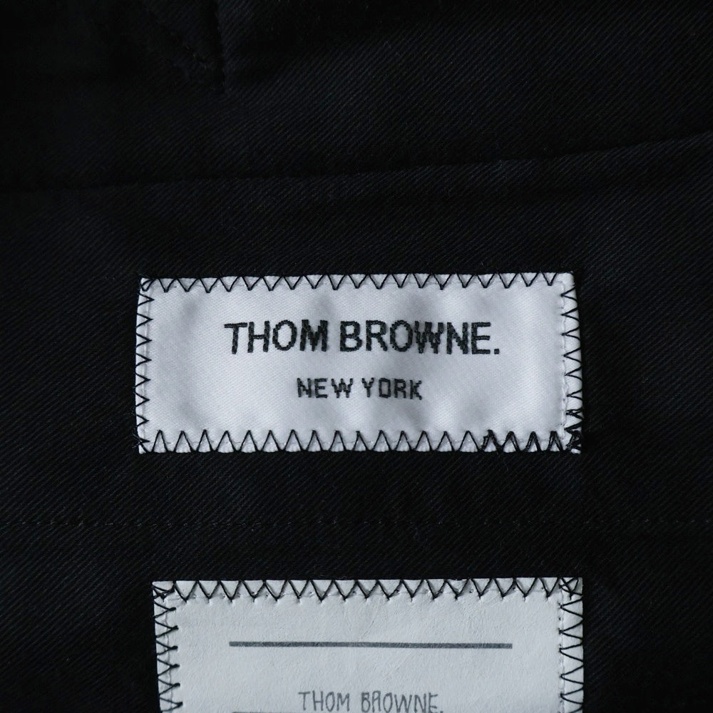 THOM BROWNE(トムブラウン) チェック柄 裏地トリコロール ウール ノッチドラペル 3B テーラードジャケット ノータックスラックスパンツ セットアップ MJC001A-05789025/MTC001A-05789025