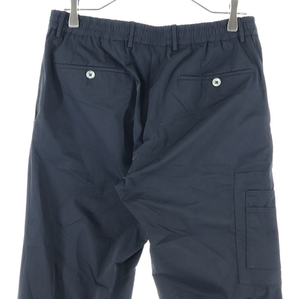 PT TORINO(ピーティートリノ) STRETCH SLIM FIT ストレッチナイロン スリムフィット イージースラックスパンツ ブラック COVSJLZ20TVL