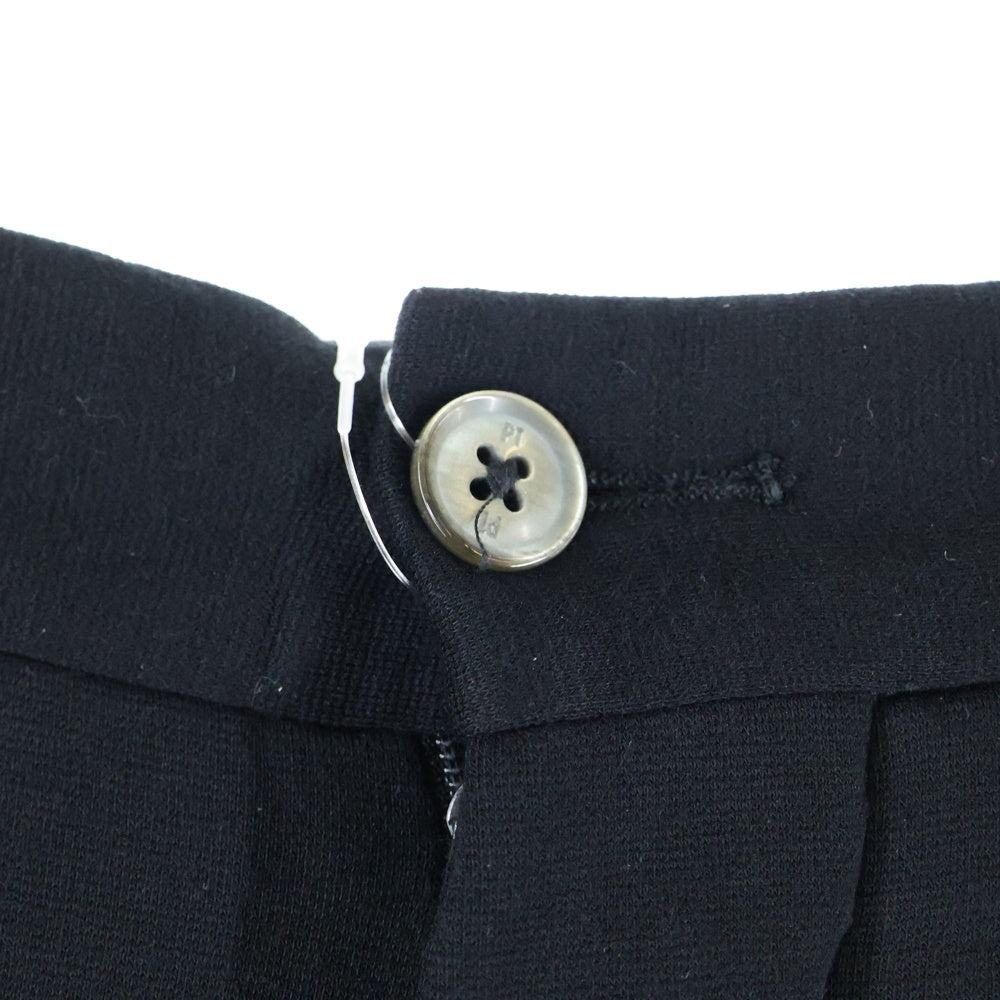PT TORINO(ピーティートリノ) STRETCH PREPPY FIT プレッピーフィット ドローストリングパンツ ブラック COHSFLZ00TVL