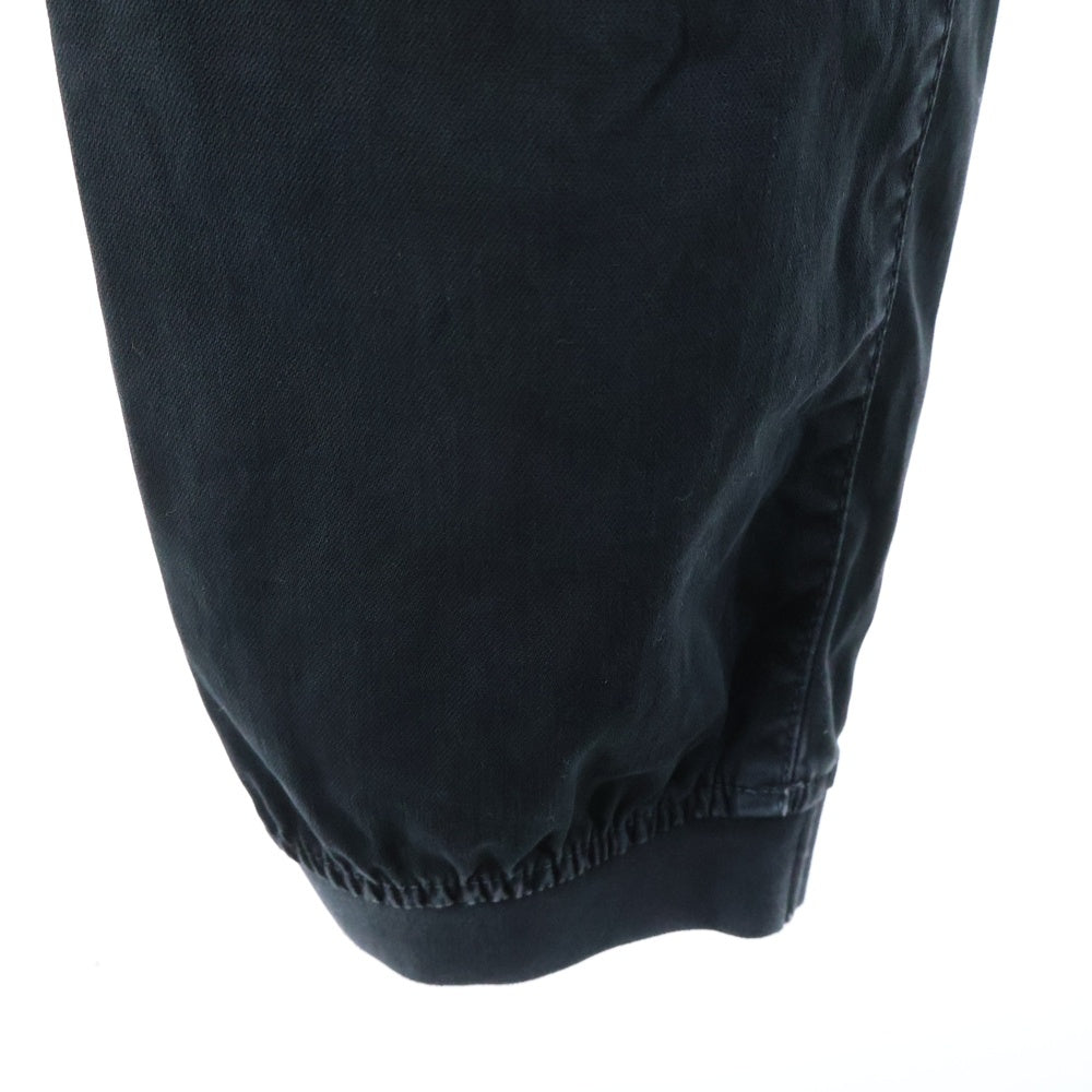 STONE ISLAND(ストーンアイランド) STRETCH COTTON TELA PARACADUTE GARMENT DYED ストレッチコットン テラ パラカデュート ガーメントダイ カーゴパンツ ブラック 7915313L1