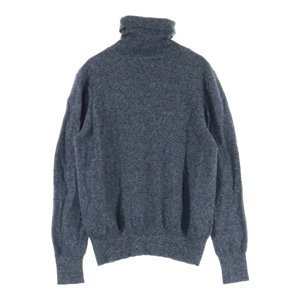 NO BRAND(ノーブランド) MAISON MONTAGUT メゾンモンタギュ ポルトガル製 ハイネック ウールニット セーター グレー