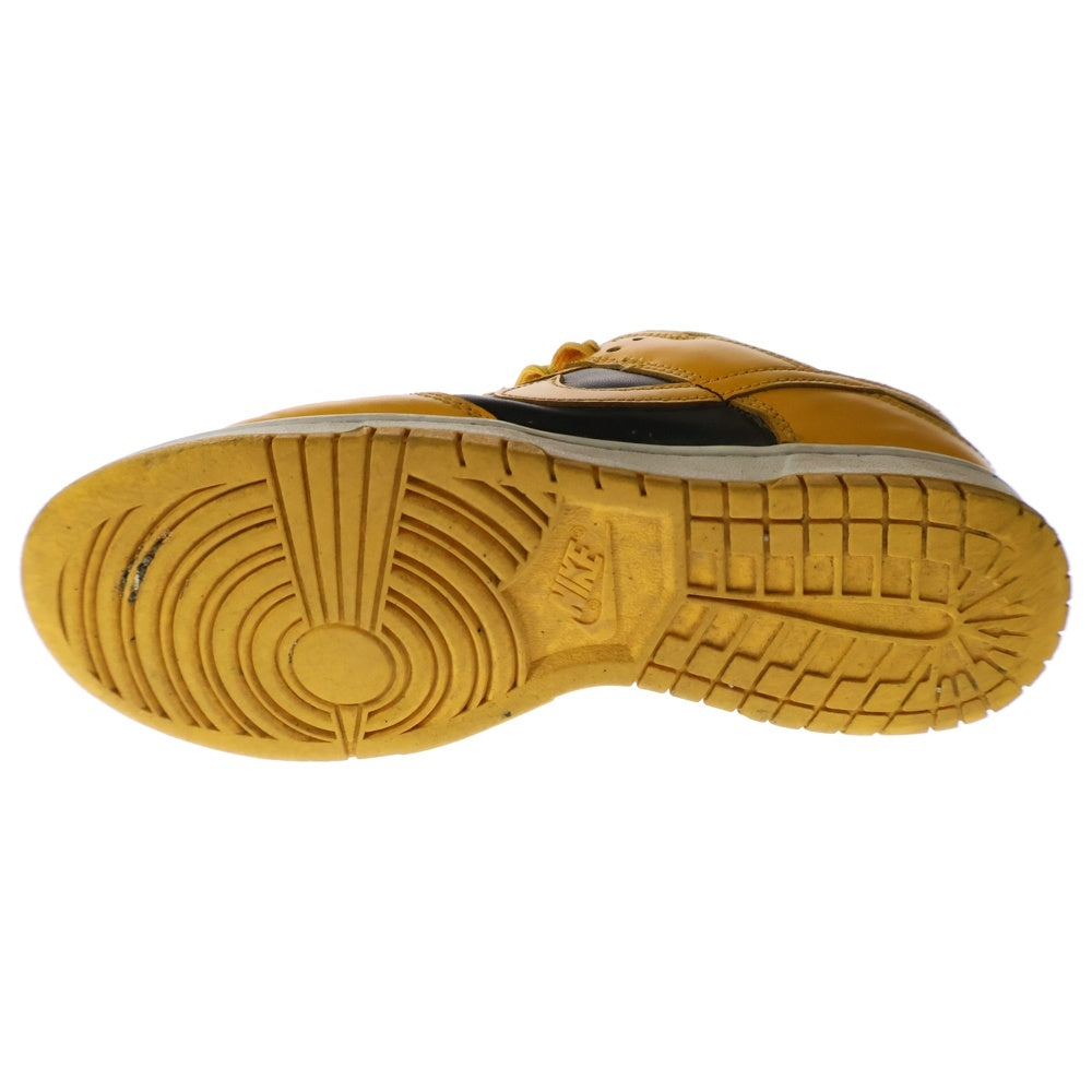 NIKE(ナイキ) DUNK LOW RETRO CHAMPIONSHIP GOLDROD ダンク レトロ チャンピオンシップ ゴールドロッド ローカットスニーカー ブラック/イエロー US9/27cm DD1391-004