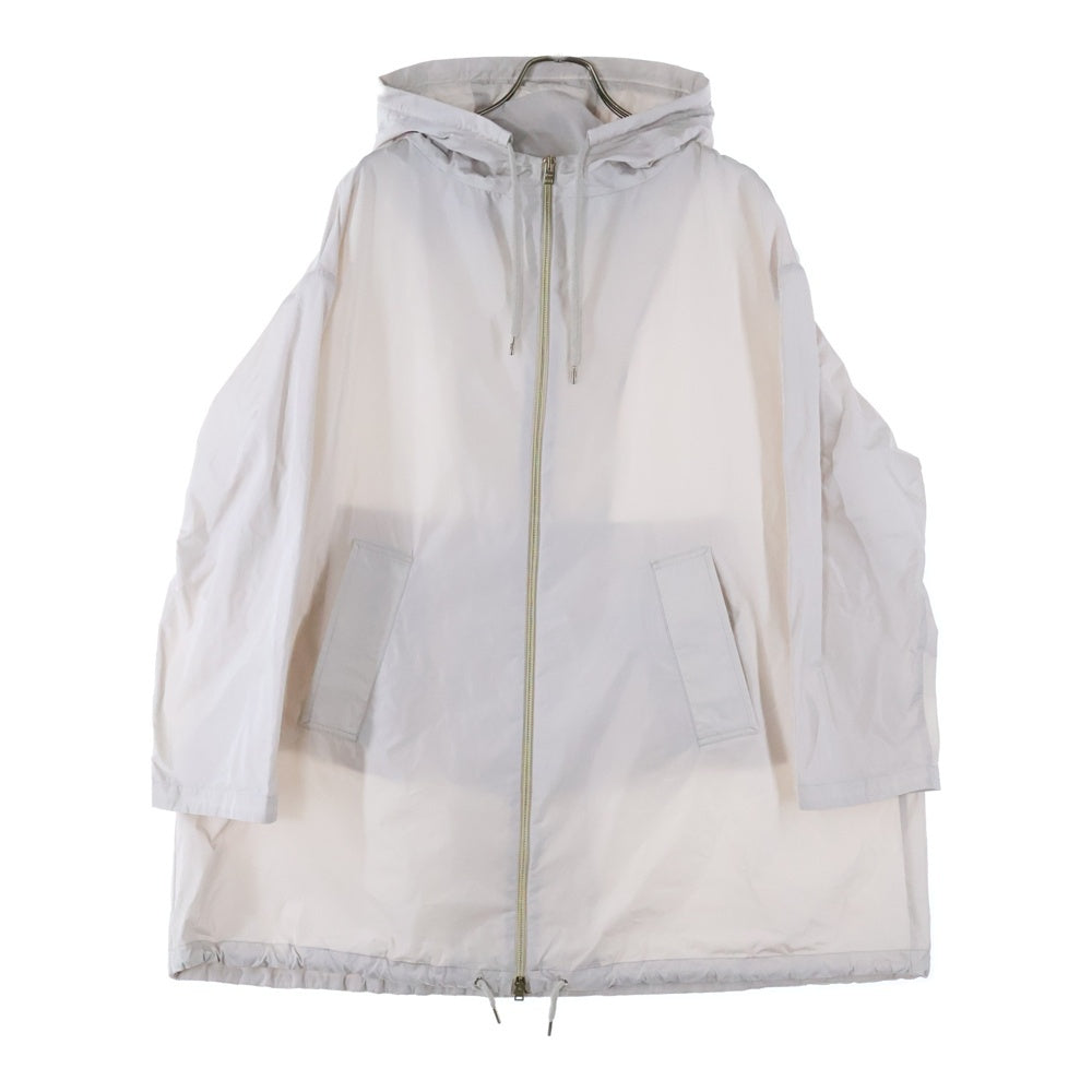 HERNO(ヘルノ) 25AW フェイクファー フーデッド ジップアップジャケット パーカー ベージュ レディース GI000318D
