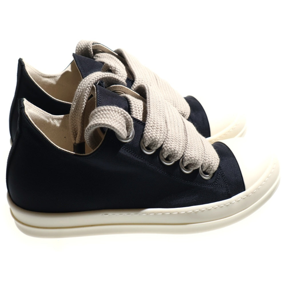 DRKSHDW(ダークシャドウ) JUMBO LACES LOW NYLON CANVAS SNEAK ジャンボレース ナイロンキャンバス ローカットスニーカー ブラック/ホワイト DU02E7819