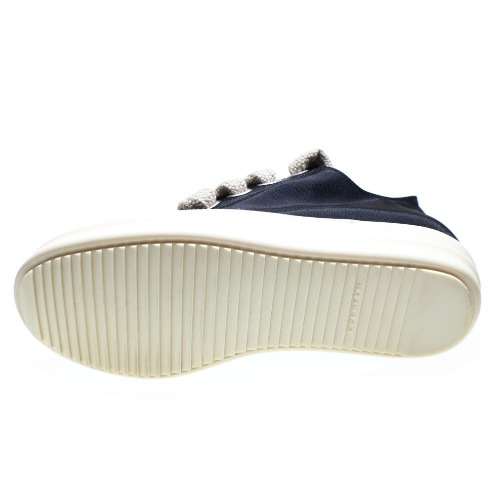 DRKSHDW(ダークシャドウ) JUMBO LACES LOW NYLON CANVAS SNEAK ジャンボレース ナイロンキャンバス ローカットスニーカー ブラック/ホワイト DU02E7819