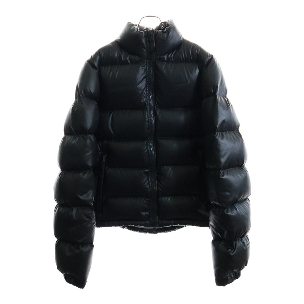 NIKE(ナイキ) ×DRAKE NOCTA PUFFER JACKET ドレイク ノクタ ダブルロゴ ダウンジャケット ブラック DA3997-010