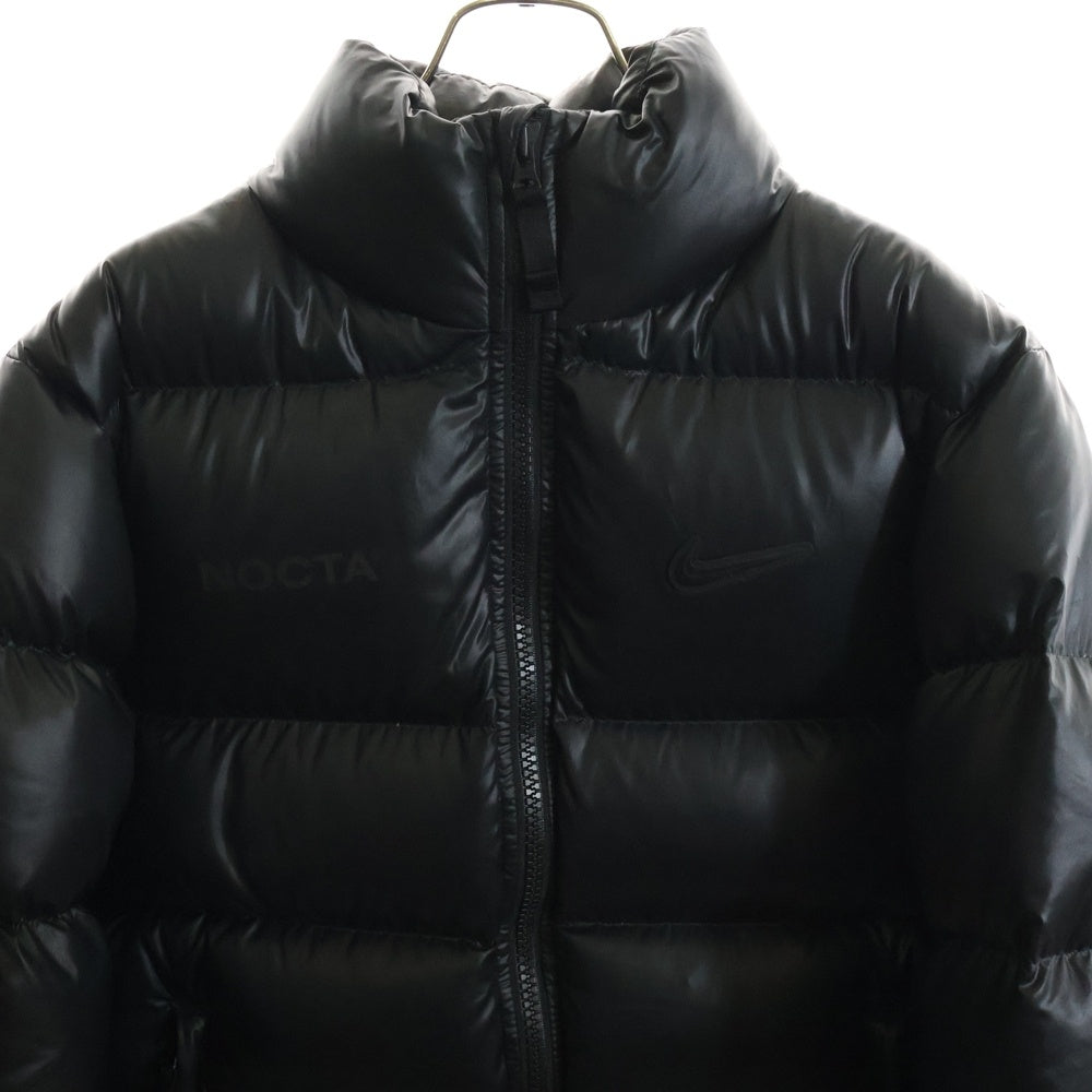 NIKE(ナイキ) ×DRAKE NOCTA PUFFER JACKET ドレイク ノクタ ダブルロゴ ダウンジャケット ブラック DA3997-010