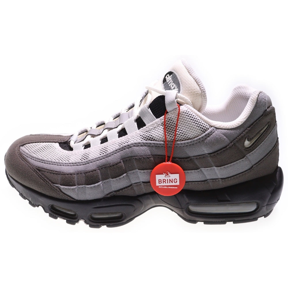 NIKE(ナイキ) AIR MAX 95 GREY JEWEL エアマックス95 グレージュエル ローカットスニーカー グレー/ホワイト US9/27cm FQ1235-002