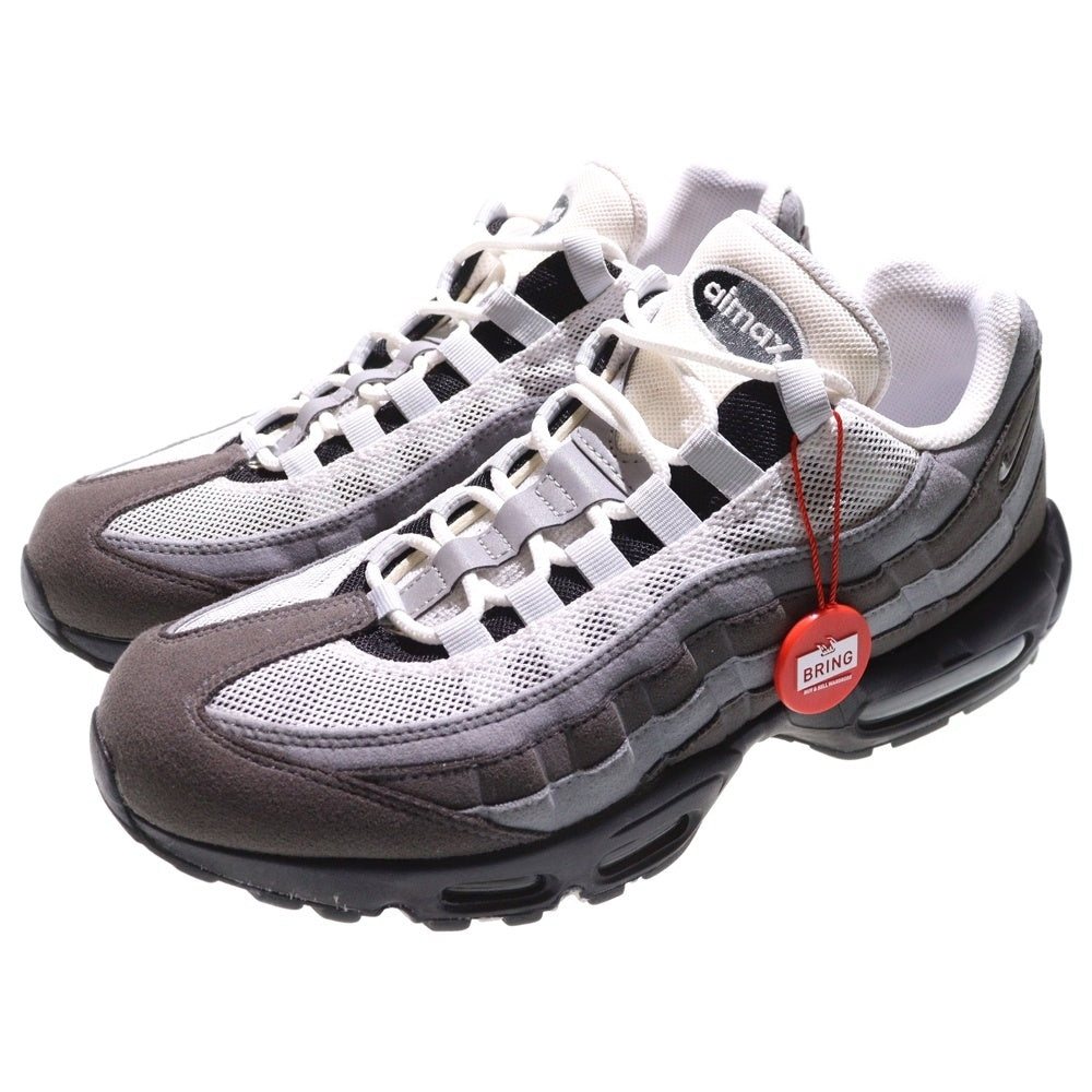 NIKE(ナイキ) AIR MAX 95 GREY JEWEL エアマックス95 グレージュエル ローカットスニーカー グレー/ホワイト US9/27cm FQ1235-002