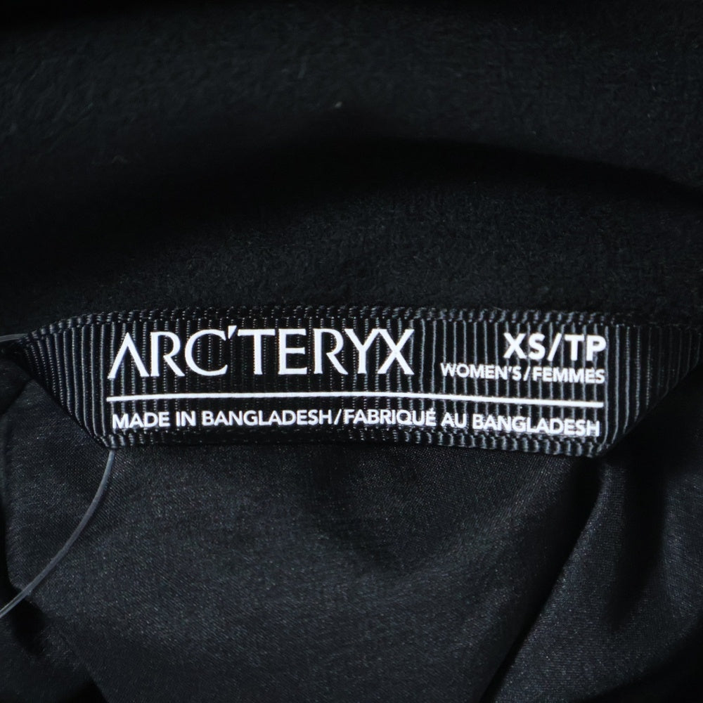 ARC'TERYX(アークテリクス) 24AW ATOM JACKET アトム ジップアップナイロンジャケット ブラック X000006550