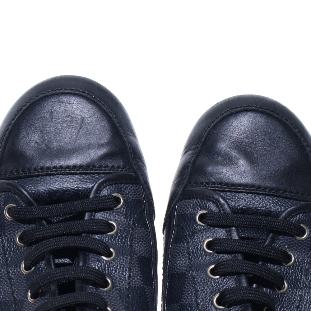 LOUIS VUITTON(ルイヴィトン) ダミエグラフィット レザー ローカットスニーカー ブラック