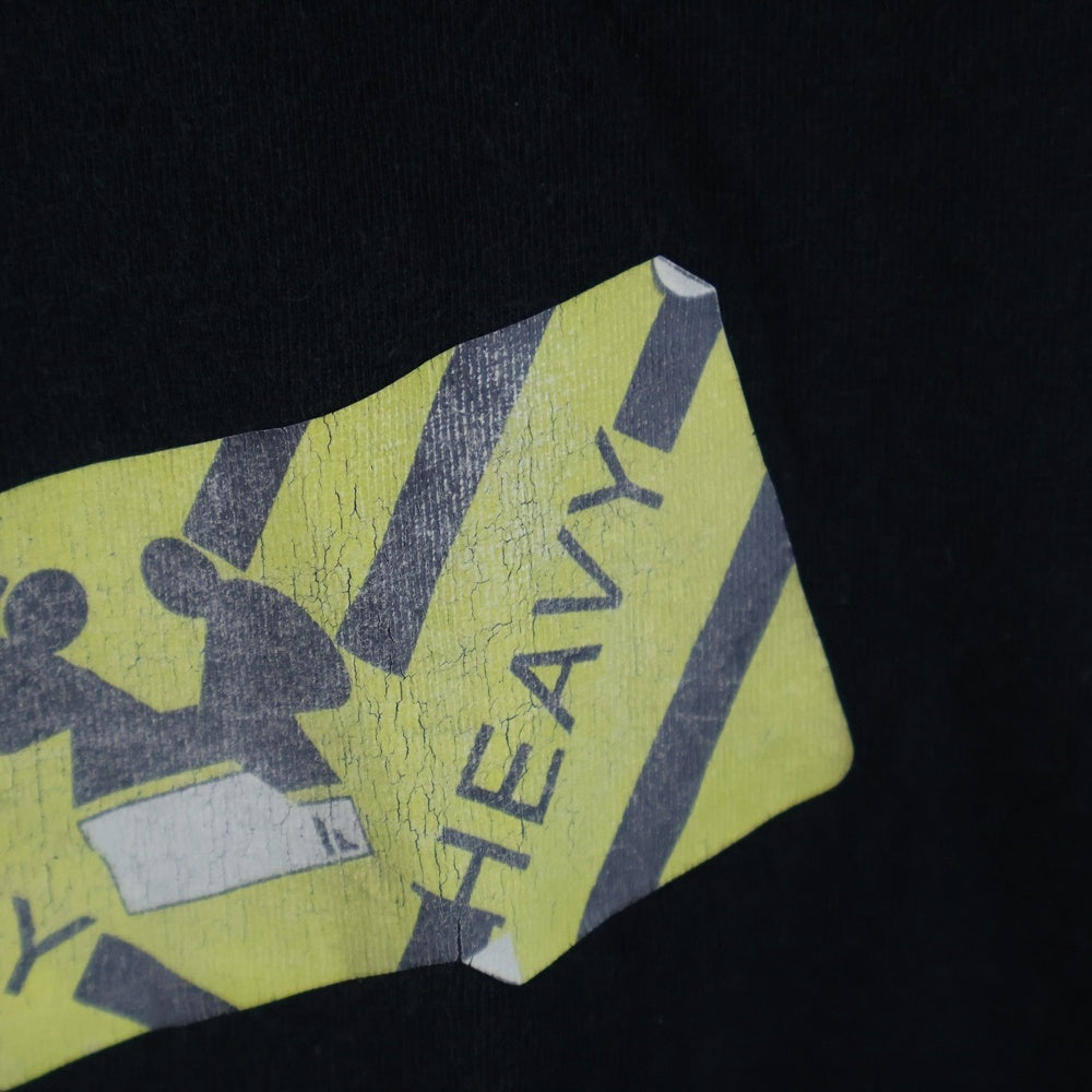 OFF-WHITE(オフホワイト) 19SS SPRAY PAINT TEE スプレー ペイント クルーネック カットソー 半袖Tシャツ ブラック OMAA038E19185124