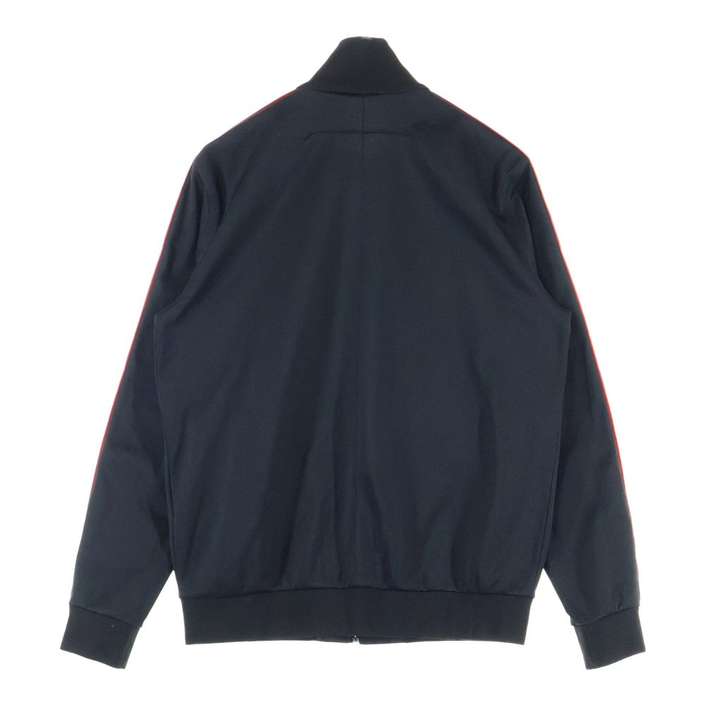 GIVENCHY(ジバンシィ) アームロゴデザイン ダブルポケット ジップアップ トラックジャケット ブラック BM702W300B