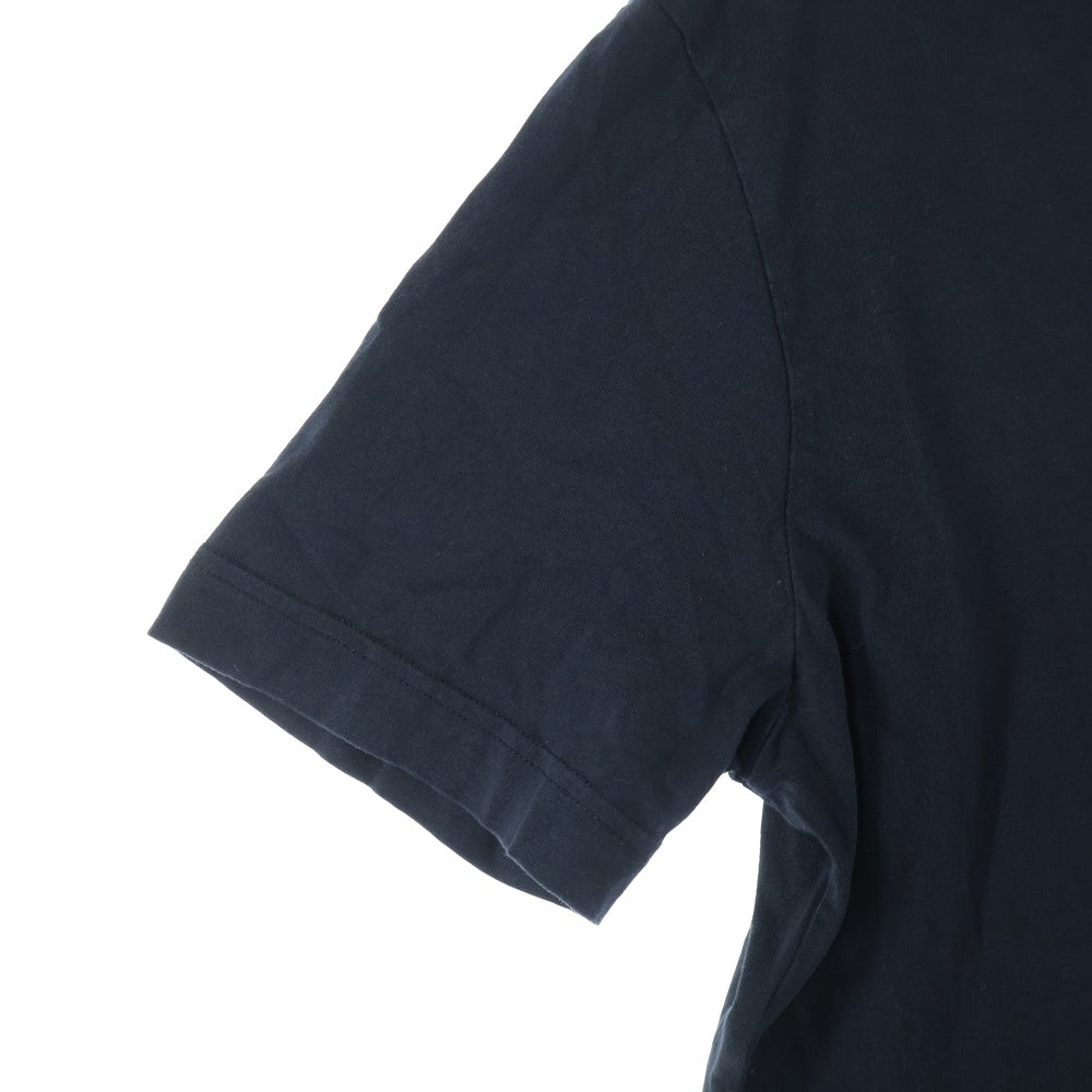BALENCIAGA(バレンシアガ) バックデザイン クルーネック カットソー 半袖Tシャツ ブラック 496053