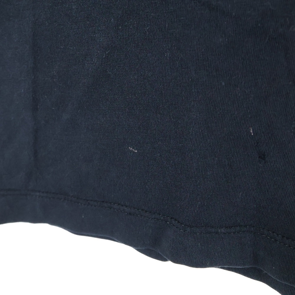 MARCELO BURLON(マルセロバーロン) グリズリーデザイン クルーネック カットソー 半袖Tシャツ ブラック