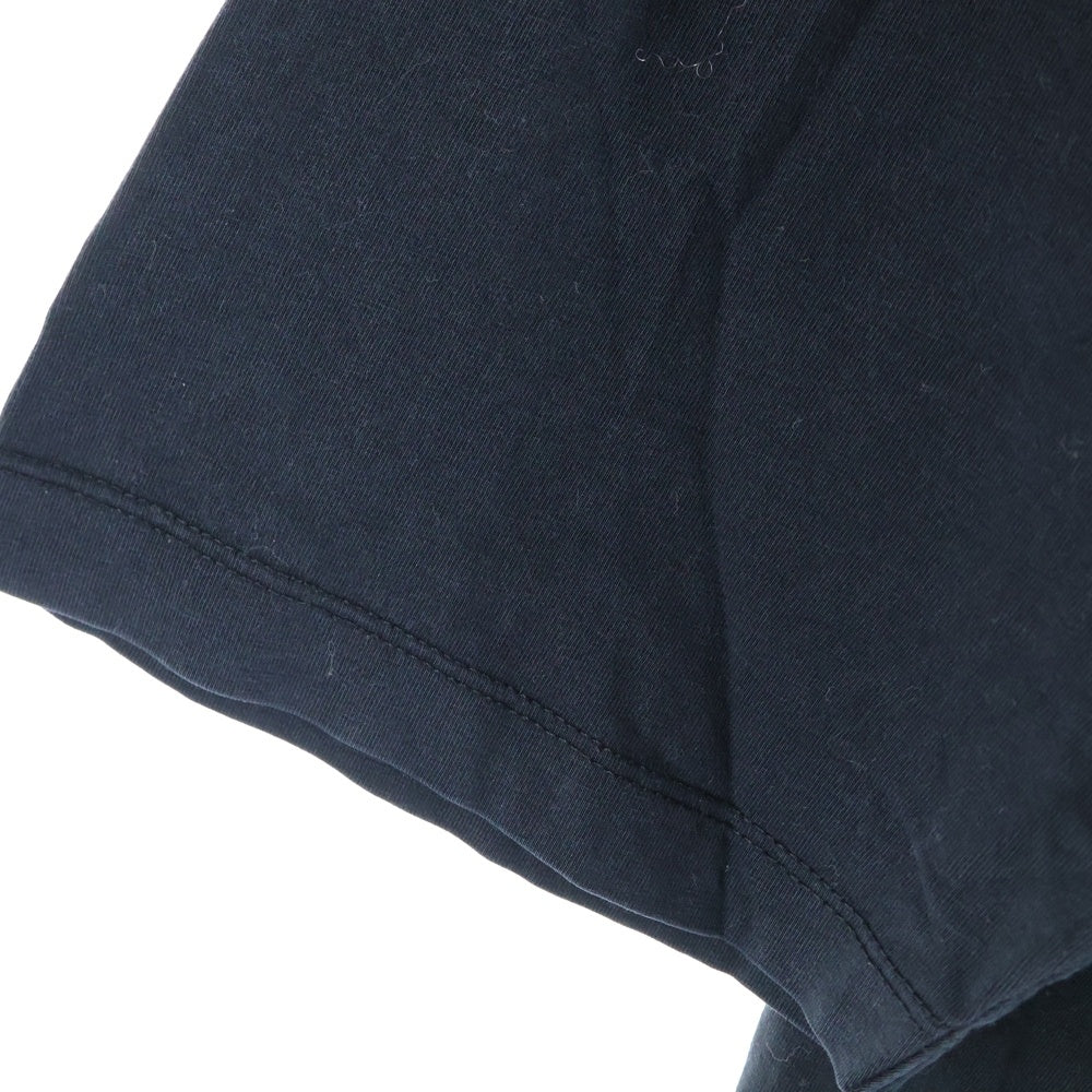 MARCELO BURLON(マルセロバーロン) グリズリーデザイン クルーネック カットソー 半袖Tシャツ ブラック