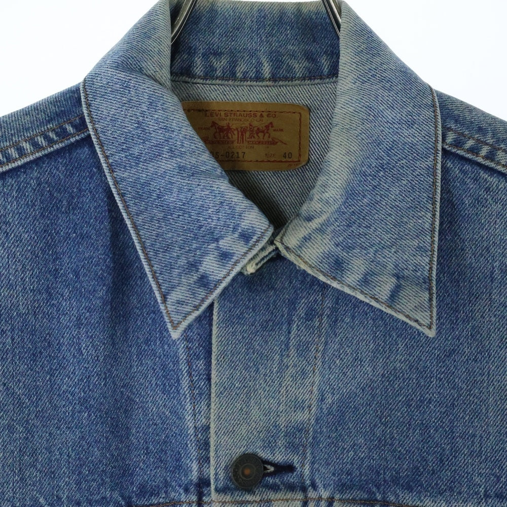 Levi's(リーバイス) 90S VINTAGE 70505-0217 ボタン裏H07 マカオ製 ヴィンテージ デニムトラッカージャケット インディゴ