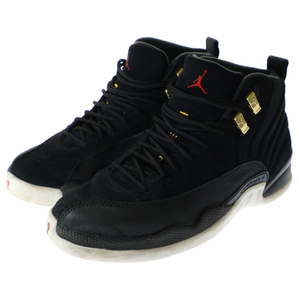 NIKE(ナイキ) AIR JORDAN 12 REVERSE TAXI エアジョーダン12 リバースタクシー ハイカットスニーカー ブラック US8/26cm 130690-017