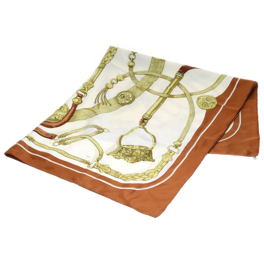 エルメス/カレ90 スカーフ Gaucho par Hermes Paris エルメス カレ90 GAUCHO PAR HERMES PARIS 装飾馬具 エルメス⁄カレ90