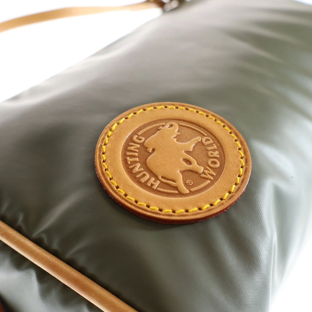 HUNTING WORLD(ハンティングワールド) ナイロンワンショルダーバッグ 斜め掛け カーキ