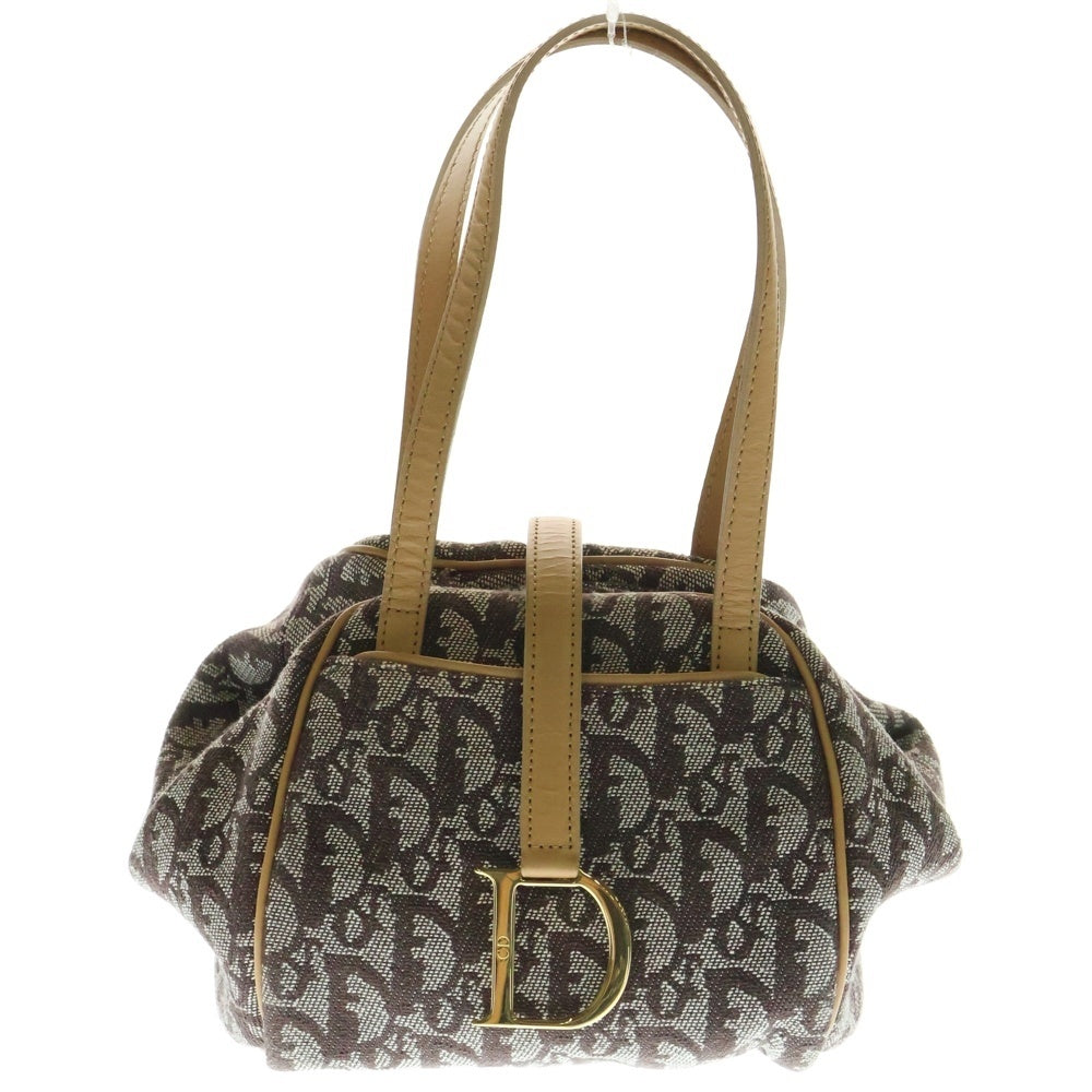 Christian Dior(クリスチャンディオール) トロッター ハンドバッグ ブラウン