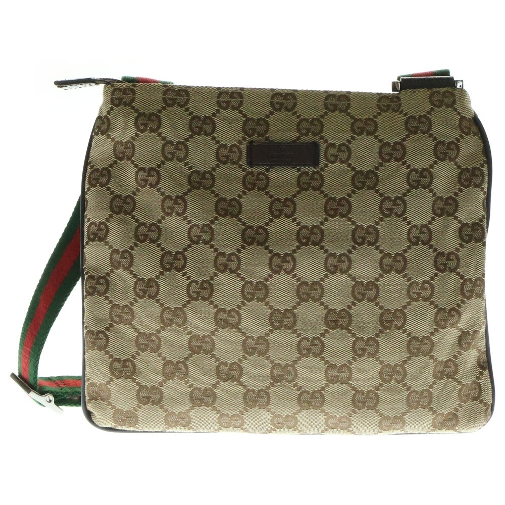 GUCCI(グッチ) キャンバス シェリーライン ショルダーバッグ バッグ ベージュ 146309