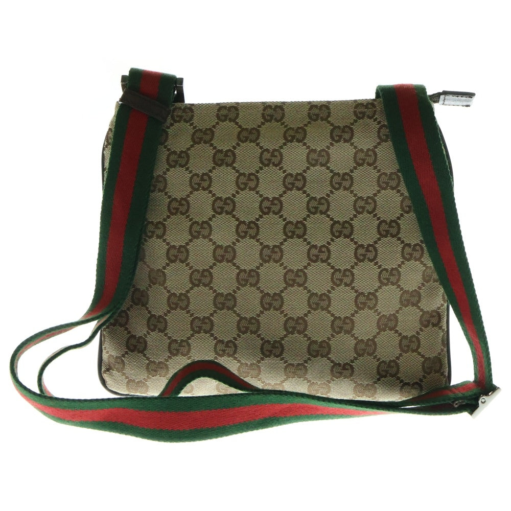 GUCCI(グッチ) キャンバス シェリーライン ショルダーバッグ バッグ ベージュ 146309