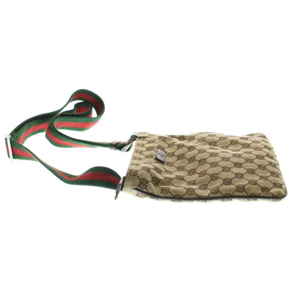 GUCCI(グッチ) キャンバス シェリーライン ショルダーバッグ バッグ ベージュ 146309