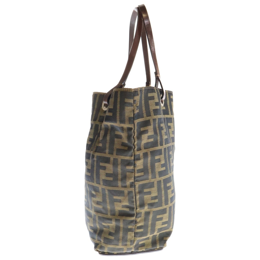 FENDI(フェンディ) ズッカ柄キャンバストートバッグ ブラウン 2308-26598-099
