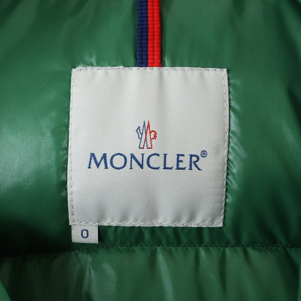 MONCLER(モンクレール) EVELEST エベレスト ロゴパッチ ダウンジャケット グリーン 41310/50/68950
