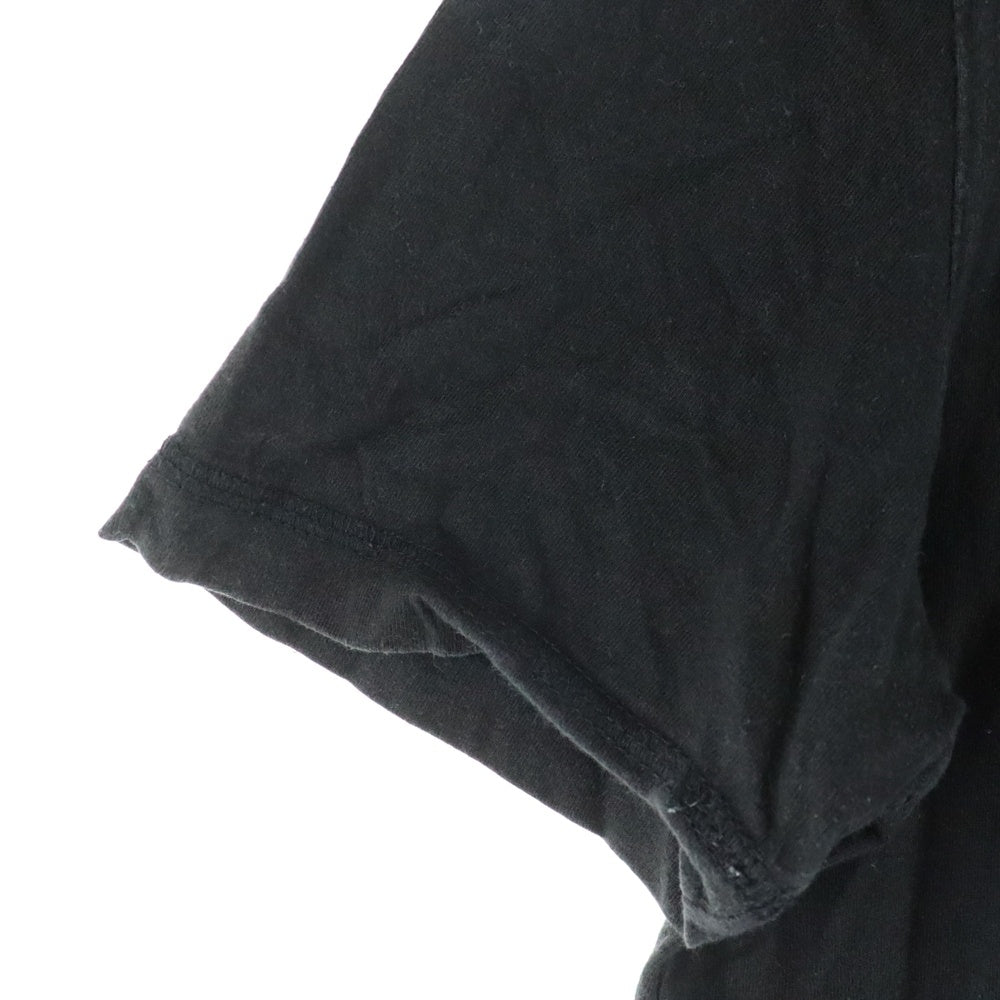 HYDROGEN(ハイドロゲン) スカルエンブロイダリー 半袖Tシャツ カットソー ブラック