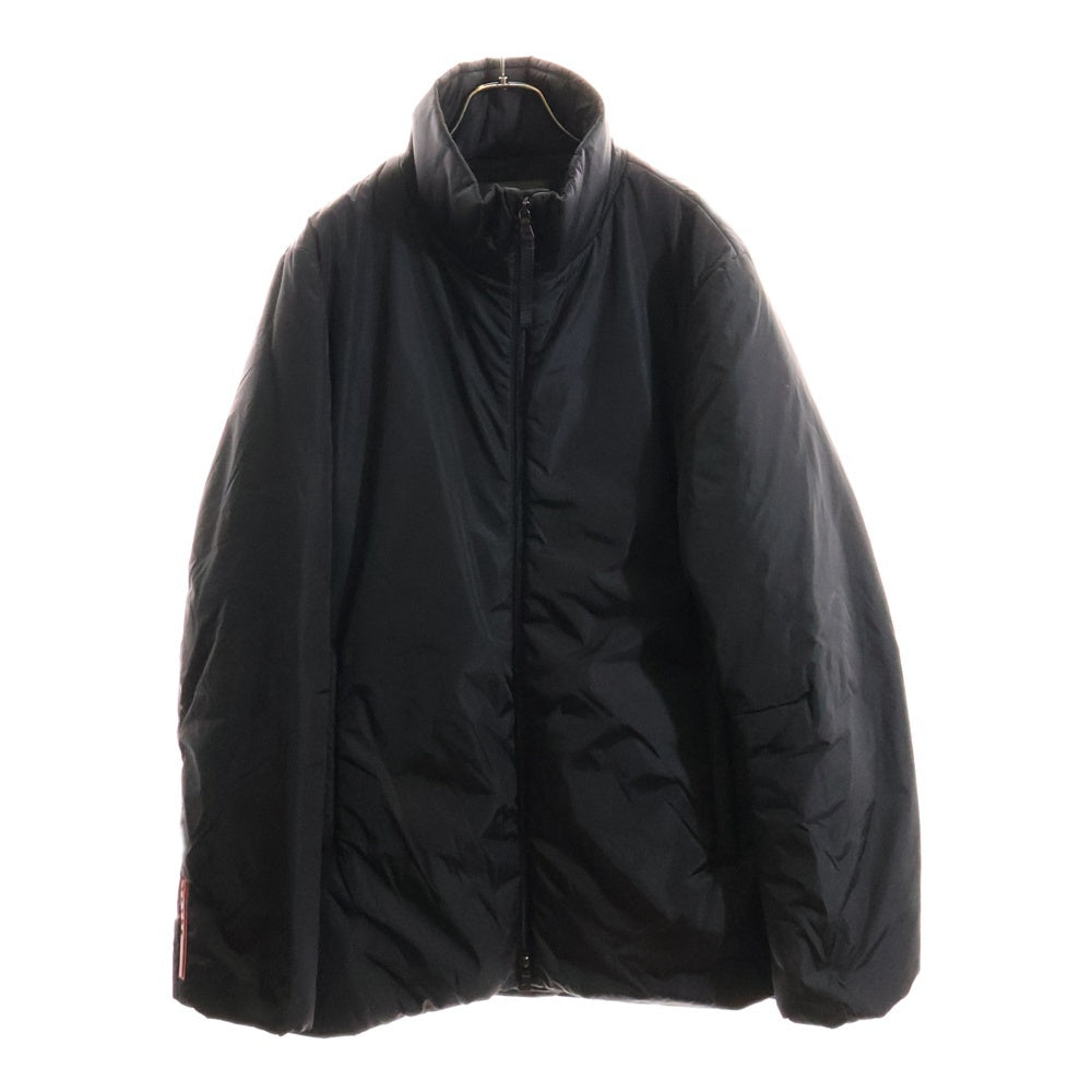 PRADA SPORT(プラダ スポーツ) 00S ナイロン ジップアップ 中綿ジャケット ブラック SGV293
