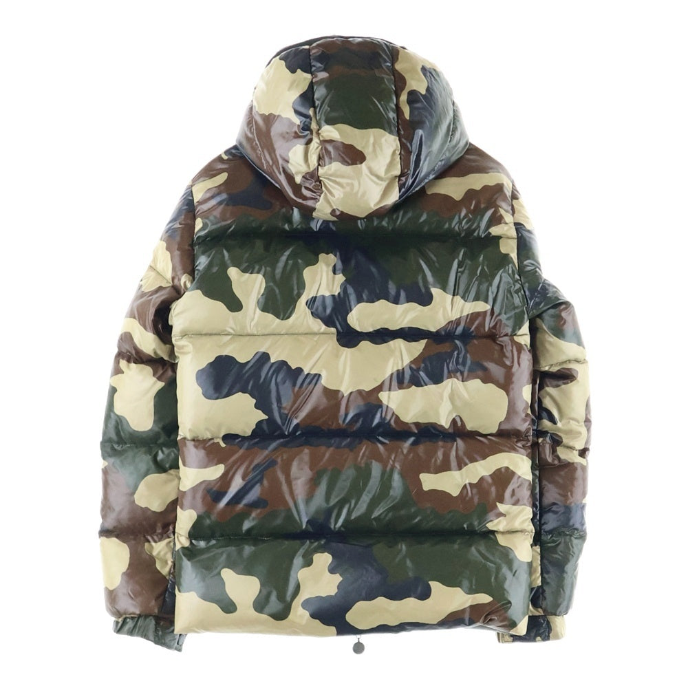MONCLER(モンクレール) ×BEAMS HIMALAYA ビームスヒマラヤ 迷彩柄 フーデッド ダウンジャケット カーキ Z6H0209